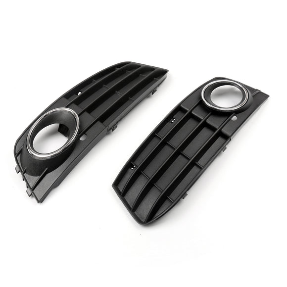 2009-2012 Audi A4 B8 nid d'abeille antibrouillard gril pare-chocs avant couvercle inférieur calandre noire 8KD 807 682 8KD 807 681