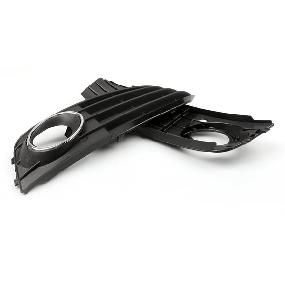 2009-2012 Audi A4 B8 nid d'abeille antibrouillard gril pare-chocs avant couvercle inférieur calandre noire 8KD 807 682 8KD 807 681