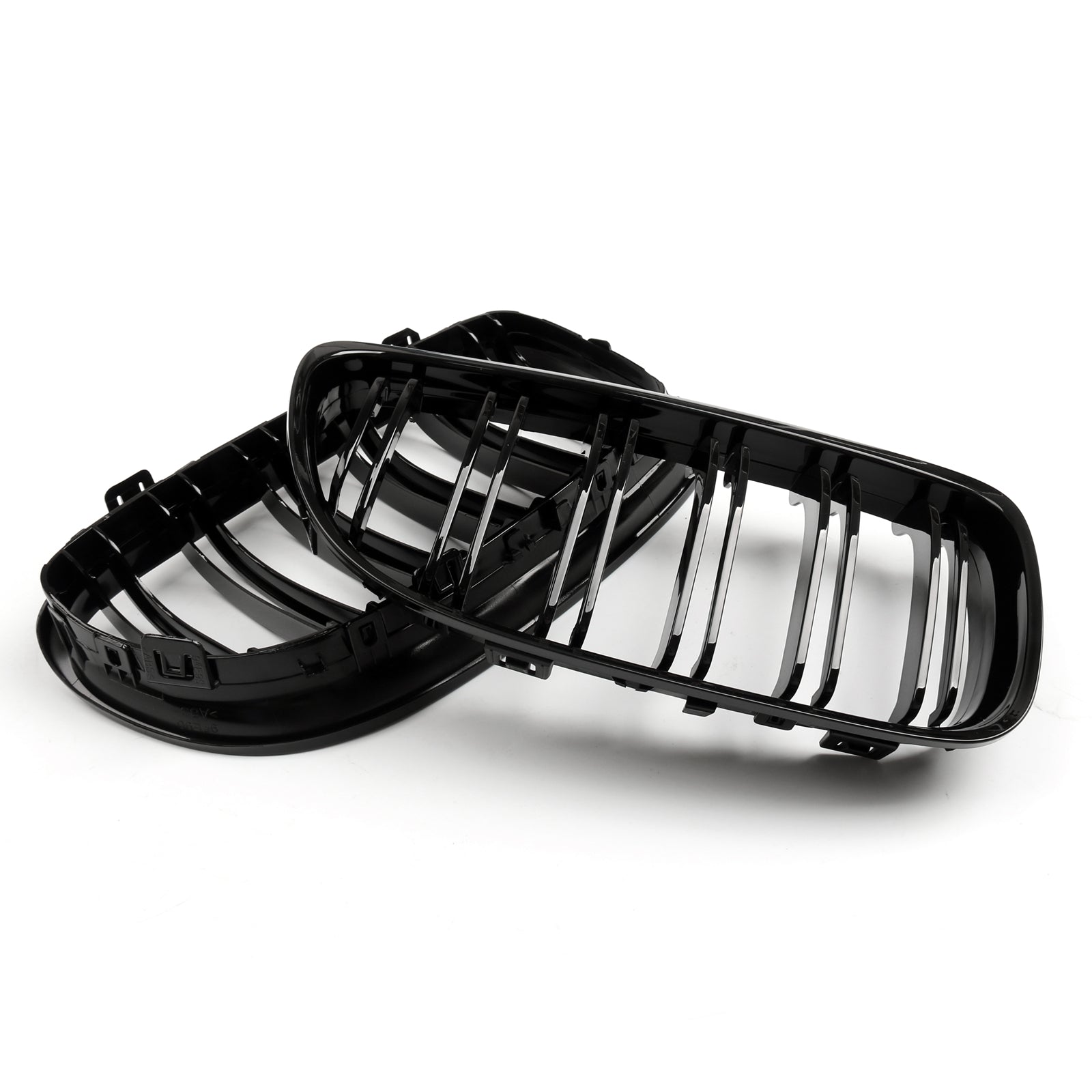 TOPTHAN Radiator Grill Suitable for BMW E90 E91 LCI Bj 2009-2012 Glossy Cooler Front Double Ribs Grill Shiny Kidney Double Bridge Black TOPTHAN Radiator Grill Suitable for BMW E90 E91 LCI Bj 2009-2012 Glossy Cooler Front Double Ribs Grill Shiny Kidney Double Bridge Black