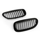 BMW 2004-2010 6-Series E63/E64 M6 2 Door Convertible Coupe Front Kidney Grille Carbon-1