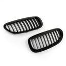 BMW 2004-2010 6-Series E63/E64 M6 2 Door Convertible Coupe Front Kidney Grille Carbon-9