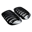 1999-2001 BMW Série 3 E46 2 portes 323Ci/328Ci/320Ci/325Ci/318Ci Calandre avant double ligne noire brillante-3