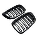 1999-2001 BMW Série 3 E46 2 portes 323Ci/328Ci/320Ci/325Ci/318Ci Calandre avant double ligne noire brillante-6