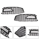2013-2015 Audi A4 S-line/S4 Griglia 2 PZ Paraurti Anteriore Fendinebbia Copertura Griglia-12