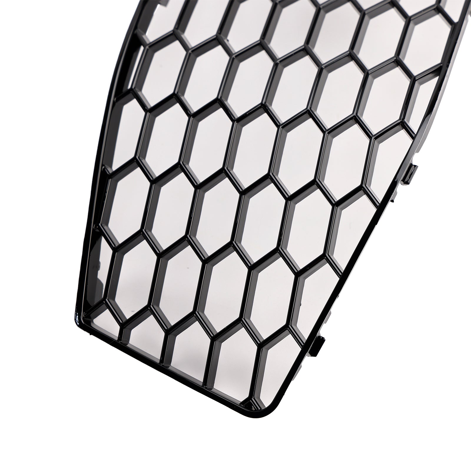 2X RS4 Stijl Glanzend Zwart Honingraat Auto Voorbumper Mistlamp Grille 2X RS4 Stijl Glanzend Zwart Honingraat Auto Voorbumper Mistlamp Grille