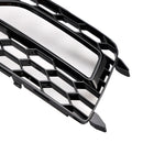 2013-2015 Audi A4 S-line/S4 Griglia 2 PZ Paraurti Anteriore Fendinebbia Copertura Griglia-16