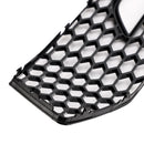 Audi A4 S-line/S4 2013-2016 Grade de malha em favo de mel para-choque dianteiro 2pcs luz de neblina grade de cobertura 8K0 807 682M 8K0 807 681 L-8