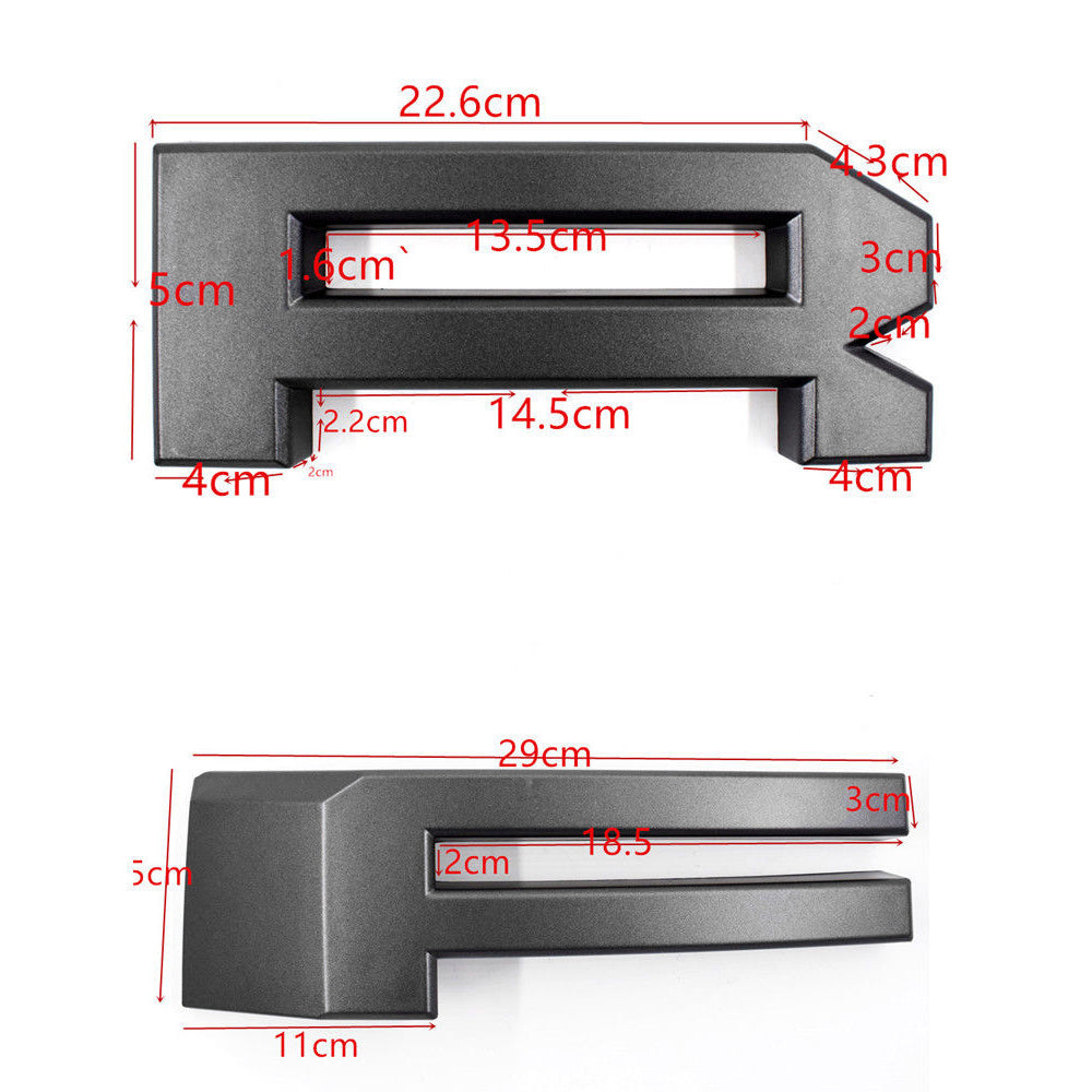 Grille de pare-chocs avant de style Raptor avec LED de remplacement pour Ford F150 XLT/Lariat/Platinum/FX4 2015-2017