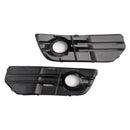 2009-2012 Audi Q5 Standaard Honingraat Zwart Mistlamp Grille Voorbumper Onderste Grill 8R0807681A 8R0807682A-11