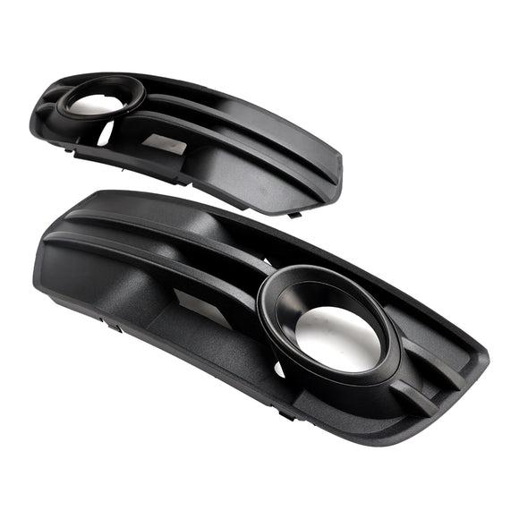 2009-2012 Audi Q5 Standaard Honingraat Zwart Mistlamp Grille Voorbumper Onderste Grill 8R0807681A 8R0807682A