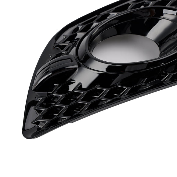 2009-2012 Audi Q5 Standaard Honingraat Zwart Mistlamp Grille Voorbumper Onderste Grill 8R0807681A 8R0807682A