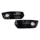 2009-2012 Audi Q5 Standaard Honingraat Zwart Mistlamp Grille Voorbumper Onderste Grill 8R0807681A 8R0807682A-1