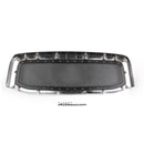 Dodge Ram 1500 2500 3500 2006-2008 Grille à rivets en maille de rechange pour capot avant Noir/Chrome-8