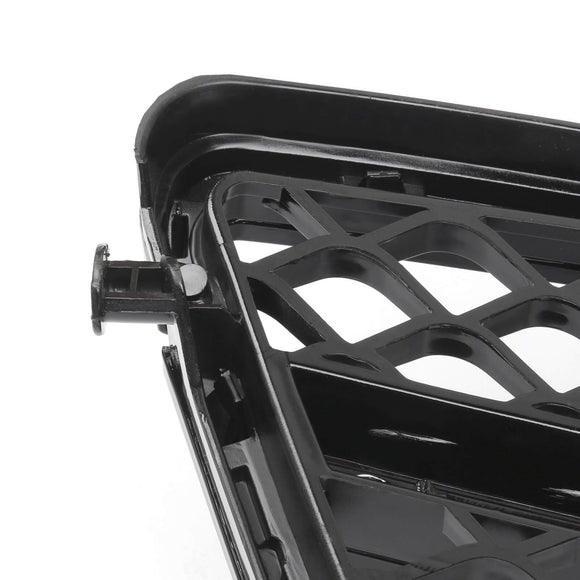 Mercedes-Benz Classe C 2008-2013 W204 Grade dianteira preta para C250, C300 e C350