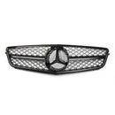 Mercedes Benz Classe C 2008-2014 W204 Grille de pare-chocs avant noire de remplacement pour C250 C300 C350-32