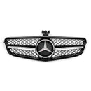 Mercedes Benz Classe C 2008-2014 W204 Grille de pare-chocs avant noire de remplacement pour C250 C300 C350-3
