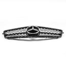 Mercedes Benz Classe C 2008-2014 W204 Grille de pare-chocs avant noire de remplacement pour C250 C300 C350-12