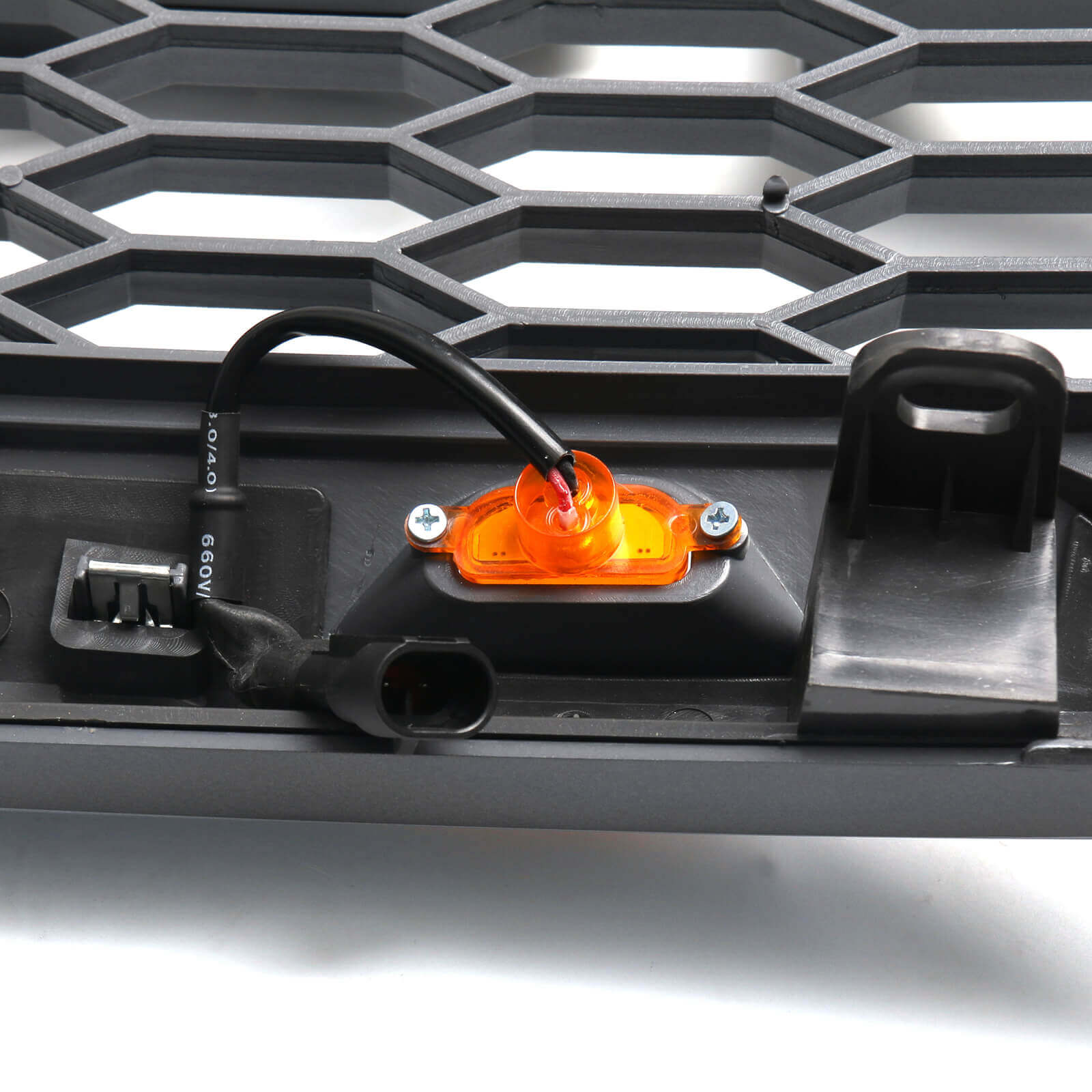 Parrilla de repuesto estilo Raptor gris y negra con LED para Ford F150 XLT/Lariat/King Ranch/FX4 2009-2014