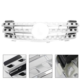 Mercedes Benz Clase ML 2005-2008 W164 Parrilla delantera cromada negra ML320/300/350/500 - 0