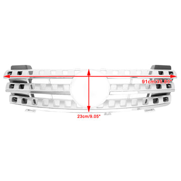 Mercedes Benz ML-Class 2005 2006 2007 2008 W164 Chrome Grill Front Replacement Grille - 0