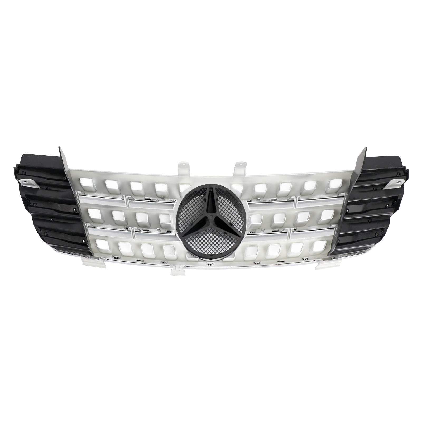 Mercedes Benz ML-Class 2005 2006 2007 2008 W164 Chrome Grill Front Replacement Grille With Star Emblem