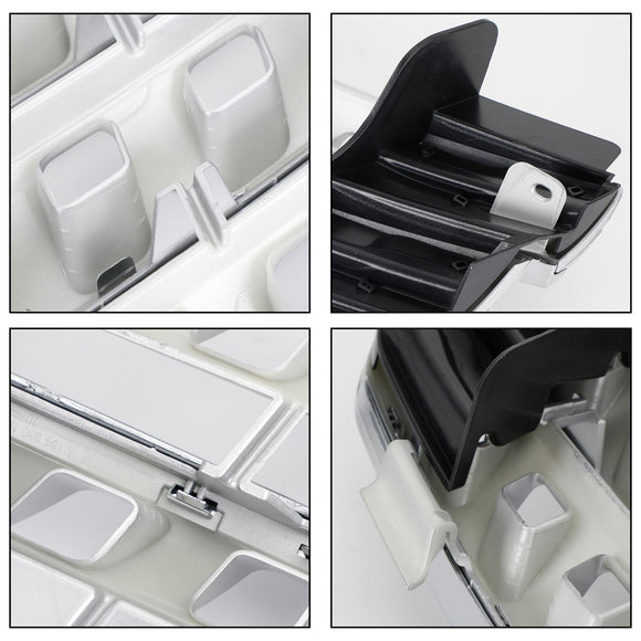 Mercedes Benz Classe ML 2005 2006 2007 2008 W164 Calandre de remplacement avant chromée avec emblème étoile