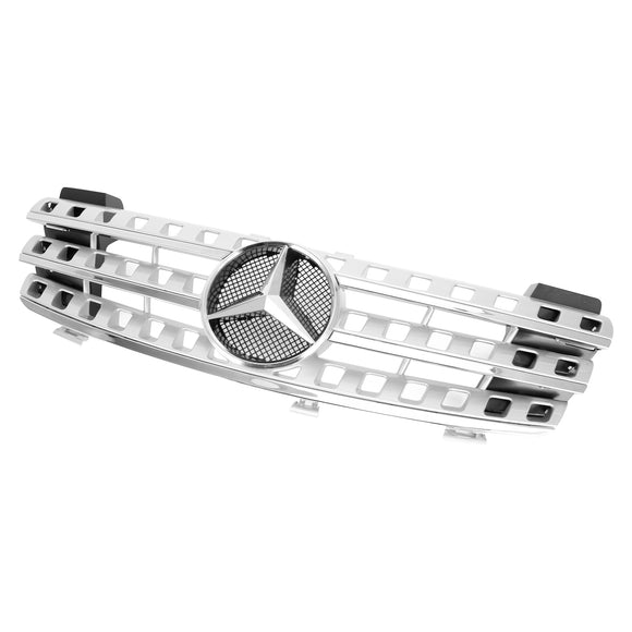 Mercedes Benz Classe ML 2005-2008 W164 Griglia anteriore ML320/300/350/500 Griglia nera cromata