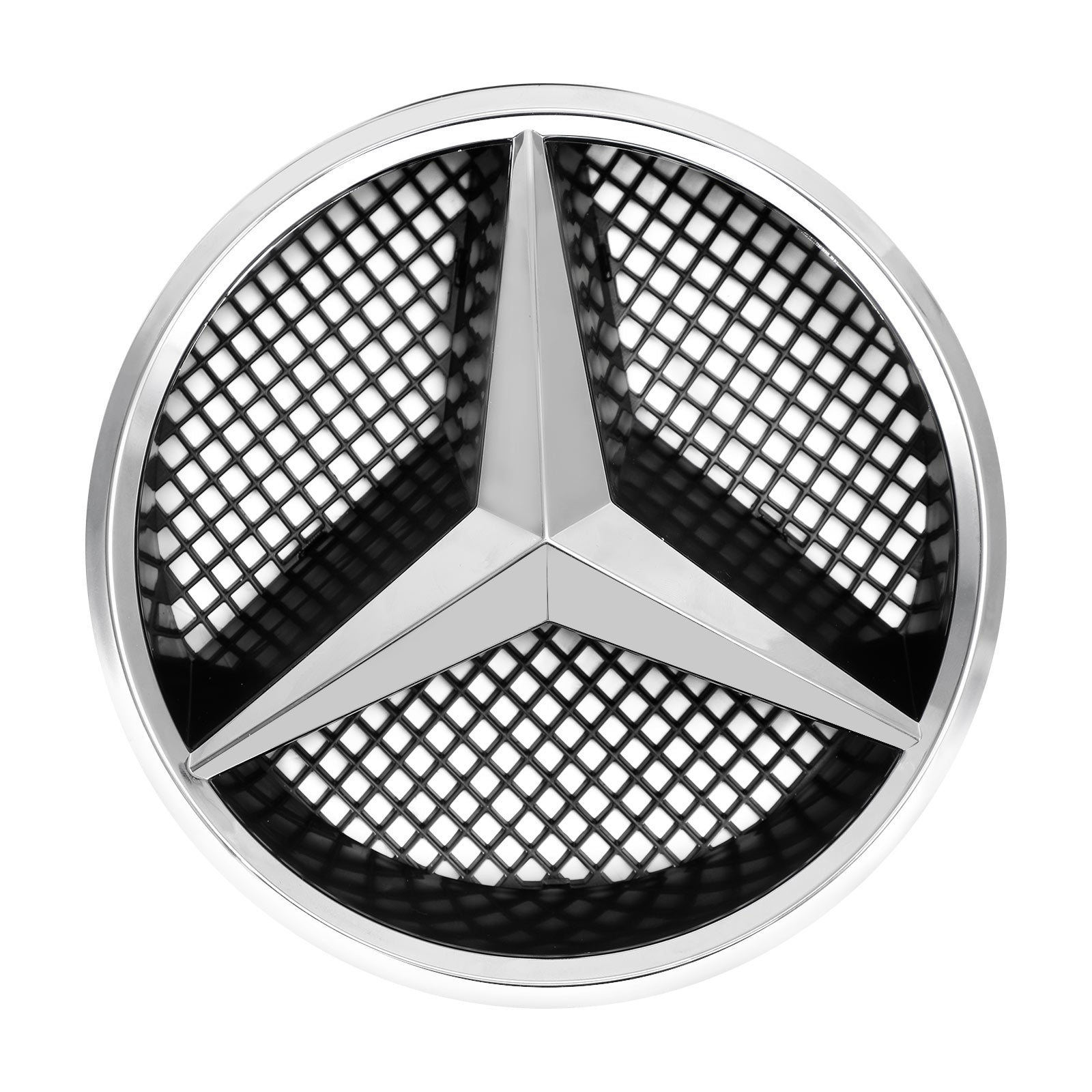 Rejilla Frontal de Reemplazo en Cromo con Emblema de Estrella para Mercedes-Benz Clase ML (W164) 2005-2008