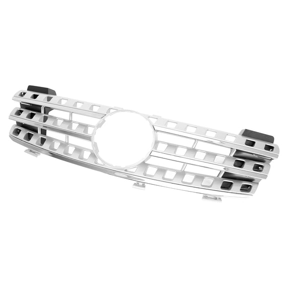 Mercedes Benz Classe ML 2005 2006 2007 2008 W164 Calandre de remplacement avant chromée avec emblème étoile