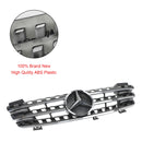 Mercedes Benz Classe ML 2005-2008 W164 Griglia anteriore ML320/300/350/500 Griglia nera cromata-23