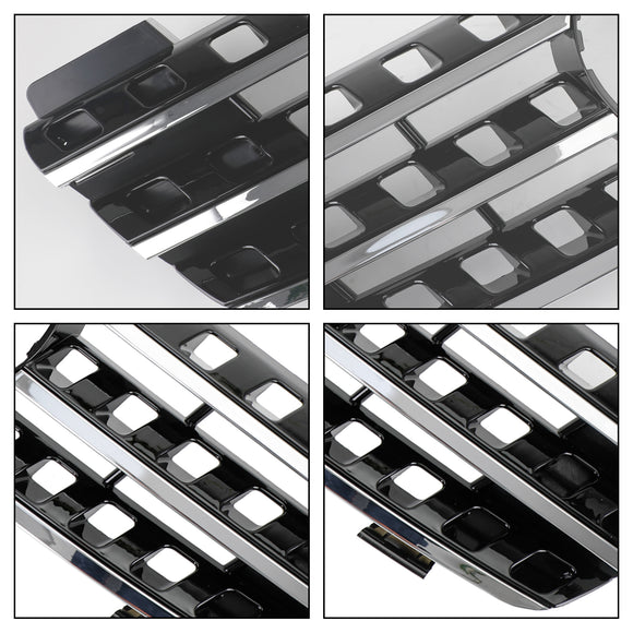 Mercedes Benz Classe ML 2005-2008 W164 Griglia anteriore ML320/300/350/500 Griglia nera cromata