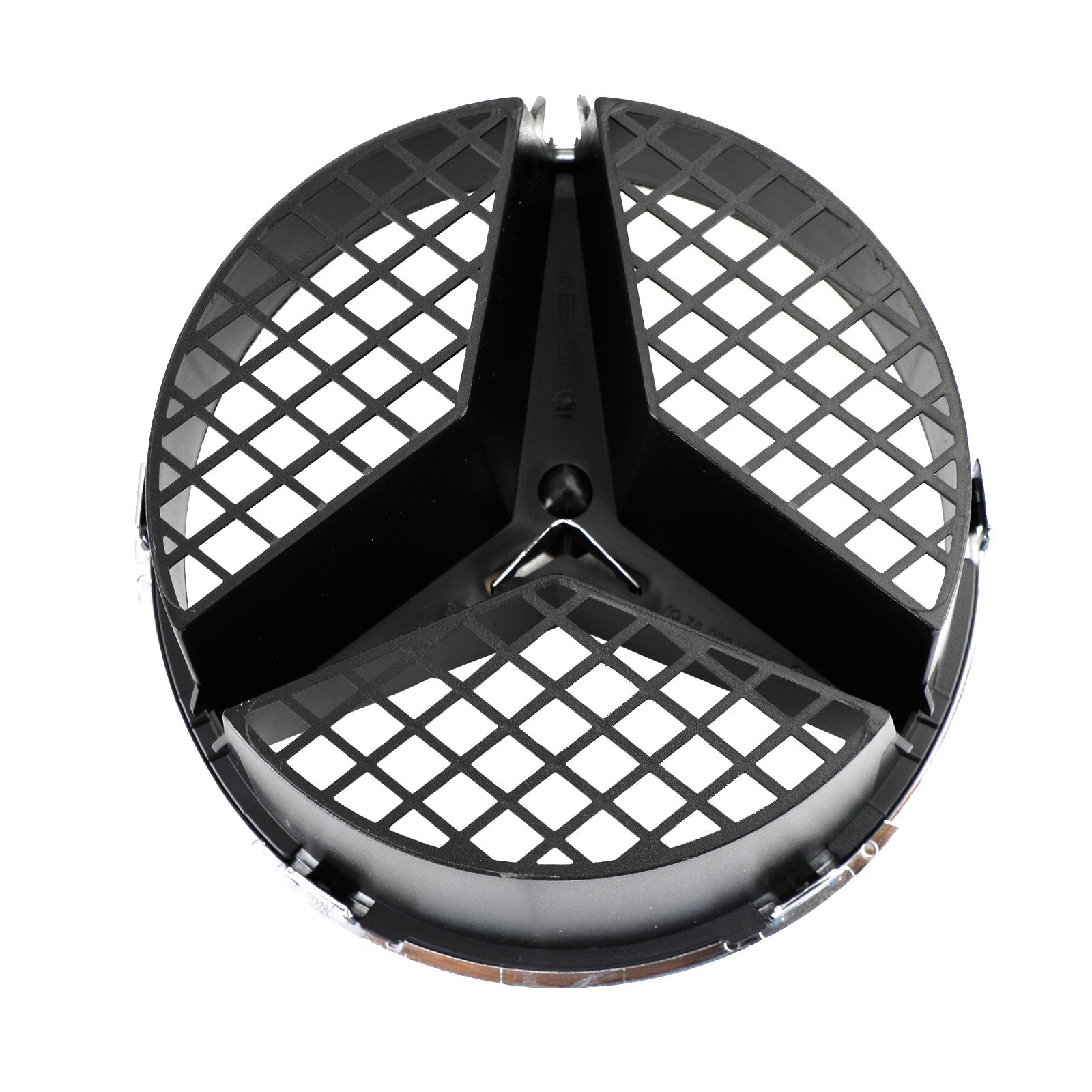 Calandre avant de style AMG Mercedes Benz Classe ML W164 ML320/300/350/500 2005-2008 Grille chromée argentée