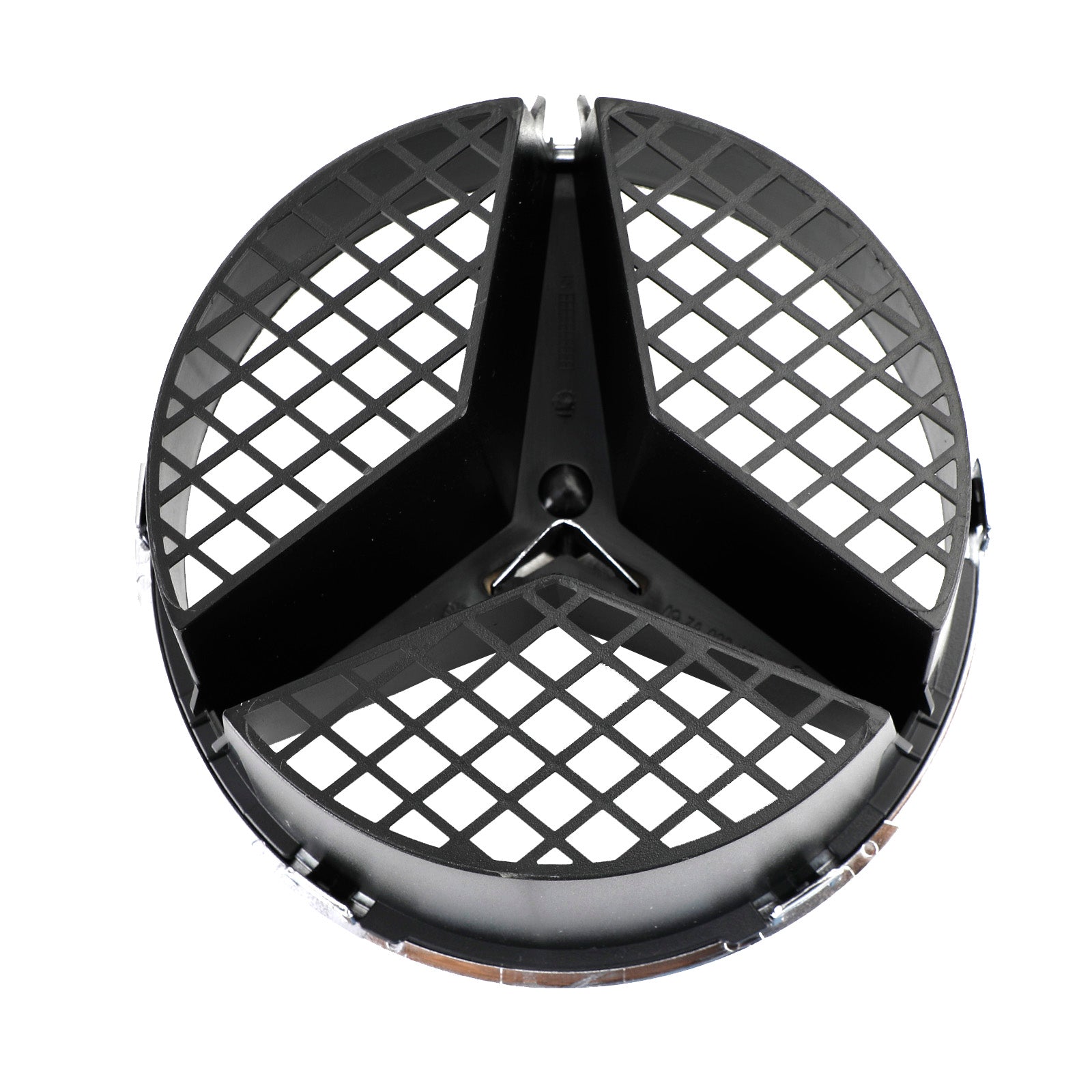 Parrilla delantera estilo AMG cromada negra para Mercedes Benz Clase ML W164 ML320/300/350/500 2005-2008