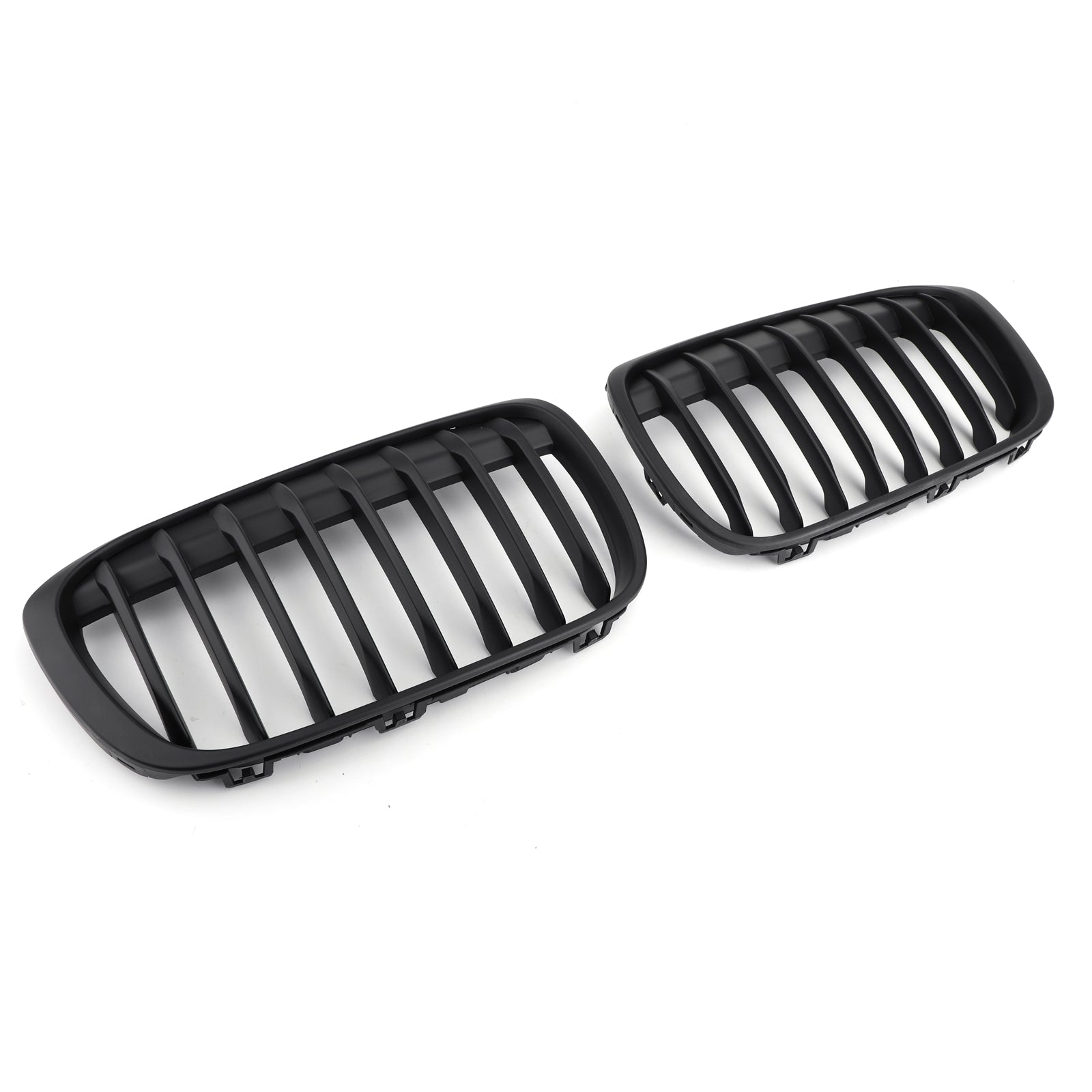 Parrilla delantera tipo riñón negra para BMW F48 F49 X1 sDrive18i/xDrive20i/xDrive25i/sDrive18d 2016-2018