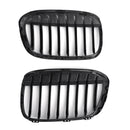 2016-2018 BMW F48 F49 X1 sDrive18i/xDrive20i/xDrive25i/sDrive18d Front Kidney Grill Black Grille-7