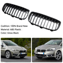 2015-2018 BMW Série 2 F45 F46 218d/220d/218i/M240i Calandre avant pré-lifting noir brillant-4