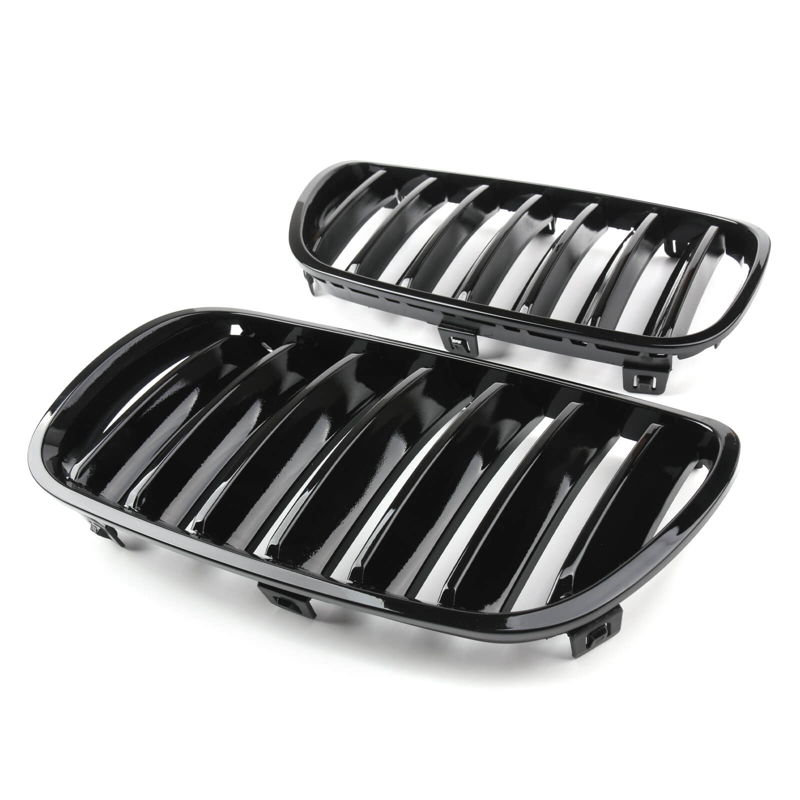 Grille de pare-chocs avant noire mate pour BMW X3 E83 25si 30si xDrive28i xDrive30i Facelift 2007-2010