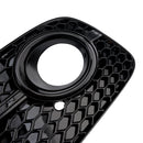 2013-2017 Audi Q5 Fog Light Grill Front Bumper Black Lower Cover Replacement Grille-8