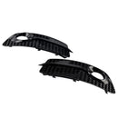 2013-2017 Audi Q5 Fog Light Grill Front Bumper Black Lower Cover Replacement Grille-2