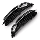 2013-2017 Audi Q5 Fog Light Grill Front Bumper Black Lower Cover Replacement Grille-11