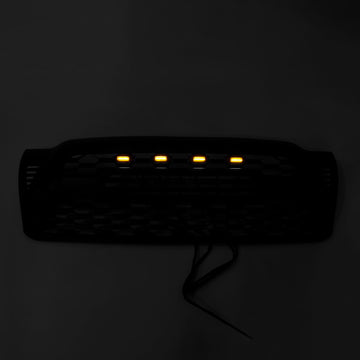 Toyota Tacoma 2005-2011 Trd Pro Style Griglia anteriore a nido d'ape sostitutiva Griglia nera con lettera - 0