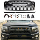Toyota Tacoma TRD PRO Black Front Grille Replacement Honeycomb Grill 2005-2011 With TOYOTA Letter-3