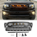 Toyota Tacoma 2005-2011 Trd Pro Style Griglia anteriore a nido d'ape sostitutiva Griglia nera con lettera-1
