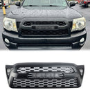 TRD PRO Grill 2005-2011 Toyota Tacoma 2nd Gen Front Bumper Black Replacement Grille W/ Letter-1