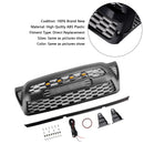 Toyota Tacoma 2005-2011 Trd Pro Style Griglia anteriore a nido d'ape sostitutiva Griglia nera con lettera-19