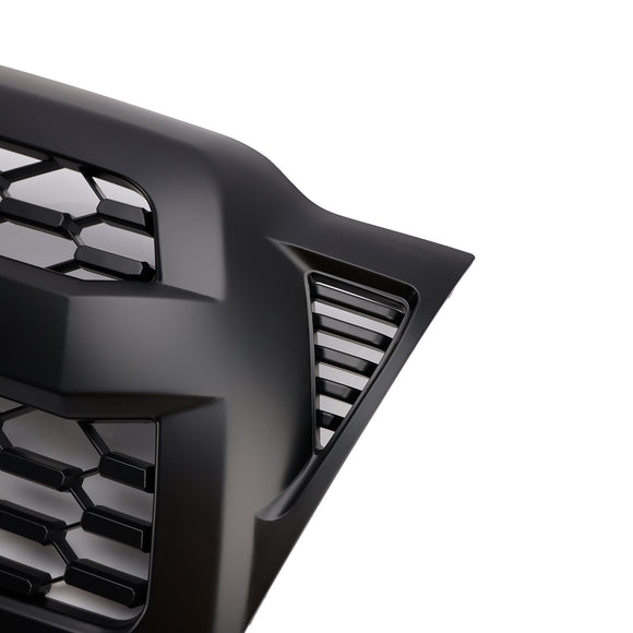 Toyota Tacoma 2005-2011 Trd Pro Style Griglia anteriore a nido d'ape sostitutiva Griglia nera con lettera