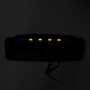 Griglia nera opaca per paraurti anteriore stile Toyota Tacoma TRD PRO 2005-2011 con luce a LED-8