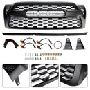Toyota Tacoma TRD PRO Black Front Grille Replacement Honeycomb Grill 2005-2011 With TOYOTA Letter-5