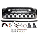 Toyota Tacoma TRD PRO Black Front Grille Replacement Honeycomb Grill 2005-2011 With TOYOTA Letter-9