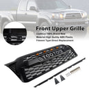 2005-2011 Toyota Tacoma TRD PRO Style Grill Parachoques delantero Parrilla negra mate con luz LED-4